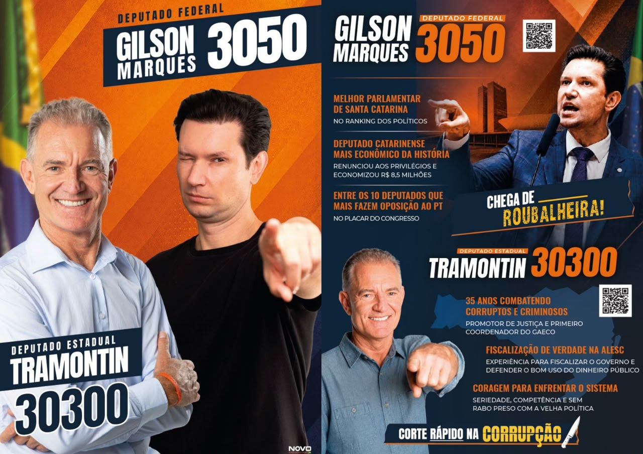 Destaques da carreira de Gilson Marques e Tramontin